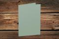 [16401967] Klappkarten 120/240x169 mm (B6) hochdoppelt Eucalyptus gerippt 220 g/qm
